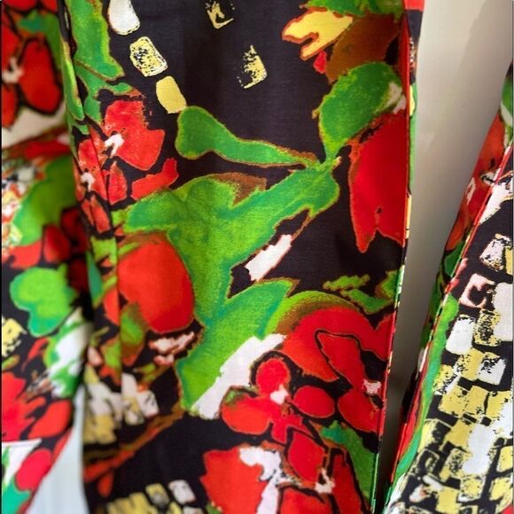 3/$25 LAVENDER & HONEY Open Front Floral Blazer.Size L - Picture 6 of 8